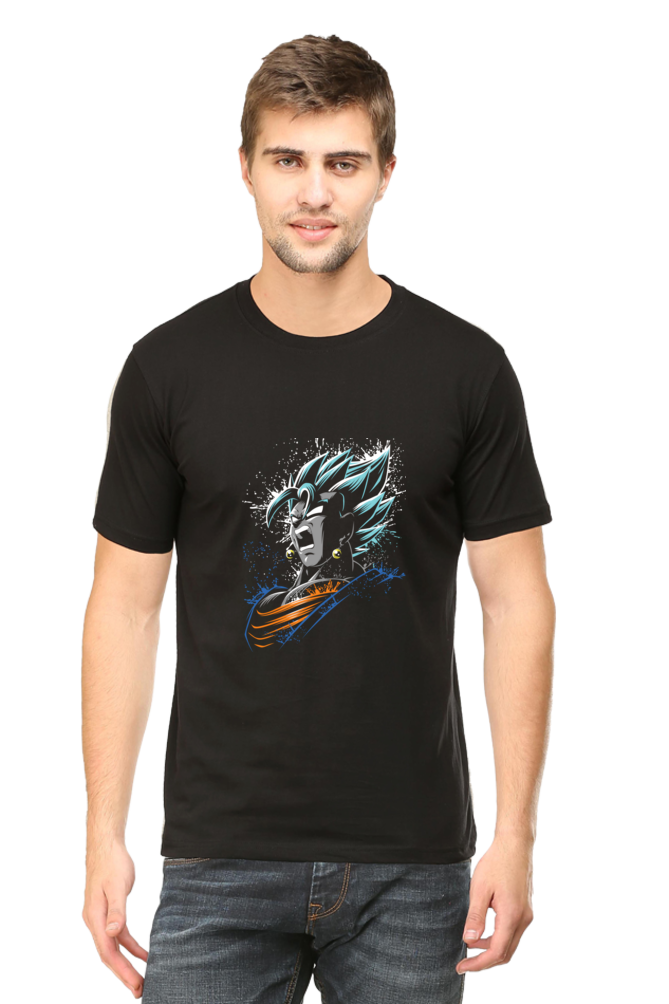 Saiyan Fury: Goku Unisex Anime Tee