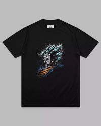 Thumbnail for Saiyan Fury: Goku Unisex Anime Tee