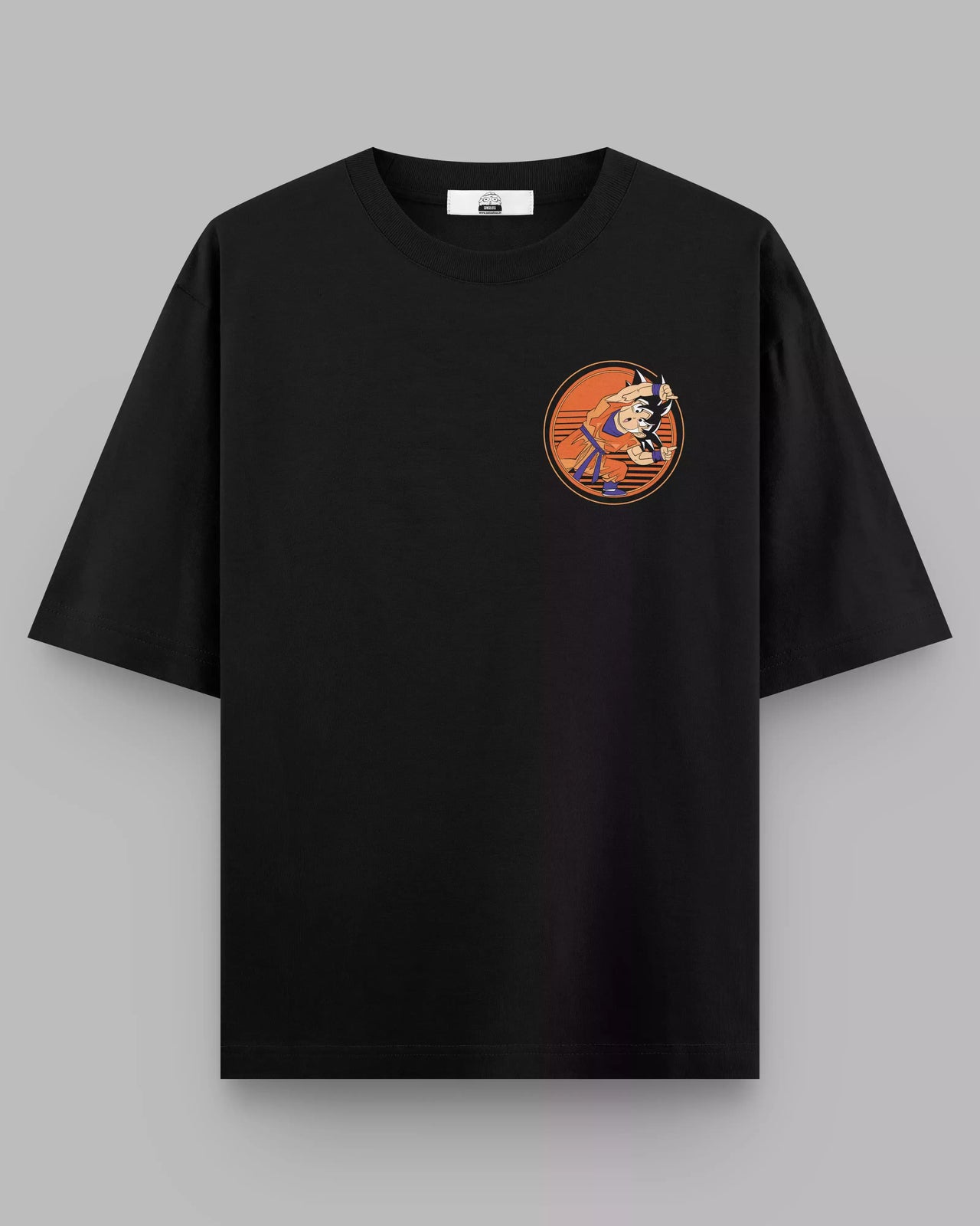 Kamehameha: Goku Black Oversized Anime Tee